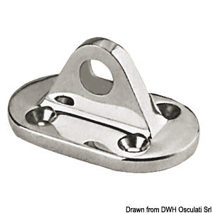 Plaque de base en acier inoxydable AISI 316