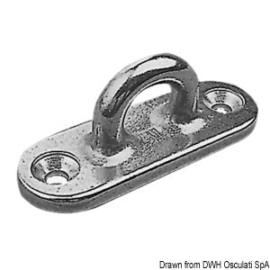 Anneaux de levage inox 2 trous