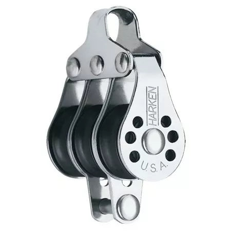 Poulie triple + coinceur Micro 22 mm Harken