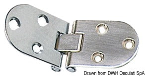 Cerniera a ribalta 2 mm