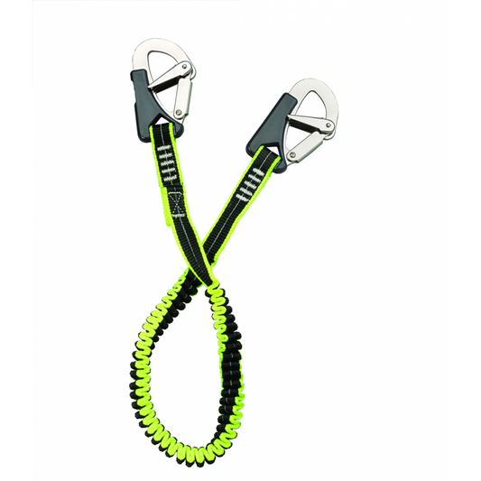 Cordone ombelicale Plastimo 1,5 mt elastico 2 moschettoni