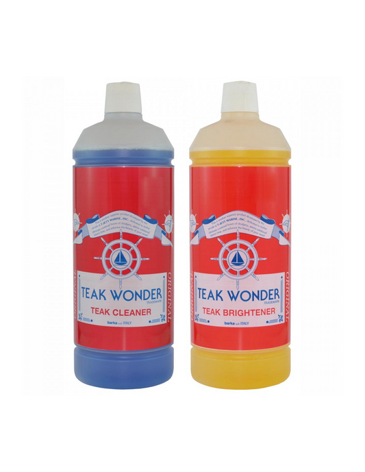 Teak Wonder Brightener e Cleaner combo pack